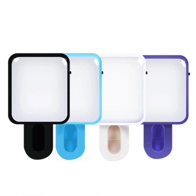 New Portable LED rechargeable Selfie Ring Light for Smart Phones Camera LED selfie Fill Light