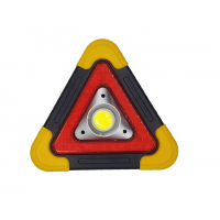 COB LED Camping Light Rechargeable Portable Lantern Car Repair Light Emergency Triangle Warning Light