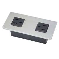 Furniture Power Strip with Dual Outlets Desktop